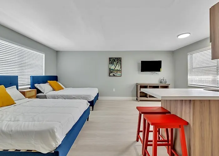 The Shell On Walnut Studio With Bath Hollywood Beach Free Parking